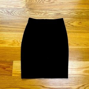 Banana Republic Black Pencil Skirt Size 00P